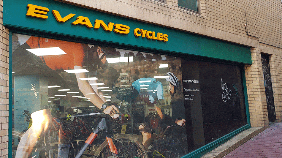 evans cycles online shopping