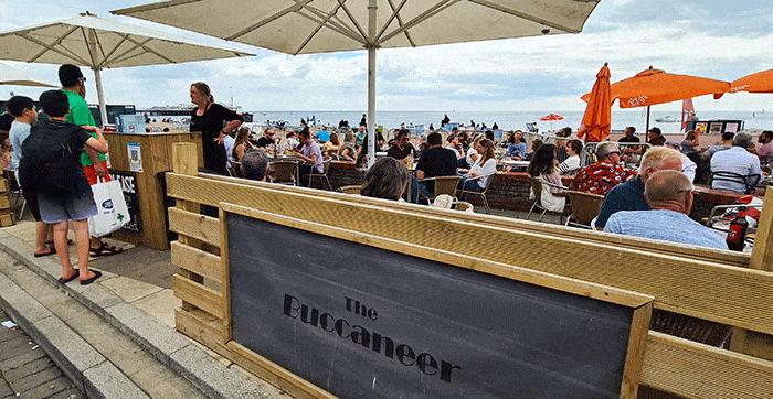 The Buccaneer bar cafe brighton beach uk